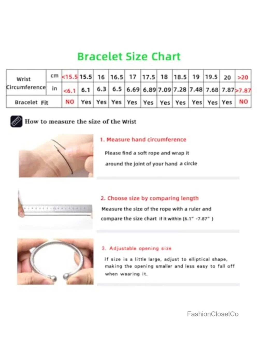 Stainless Steel Twisted Cable Cuff Bangle Bracelet Unisex Open C-Shape
